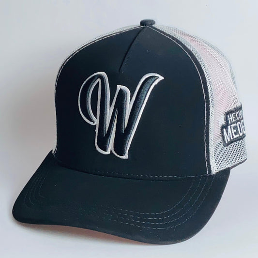 CAP WEST BLACK CLASSIC WHITE