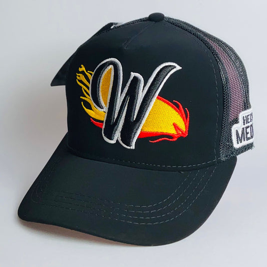 CAP WEST BLACK FIRE EDITION