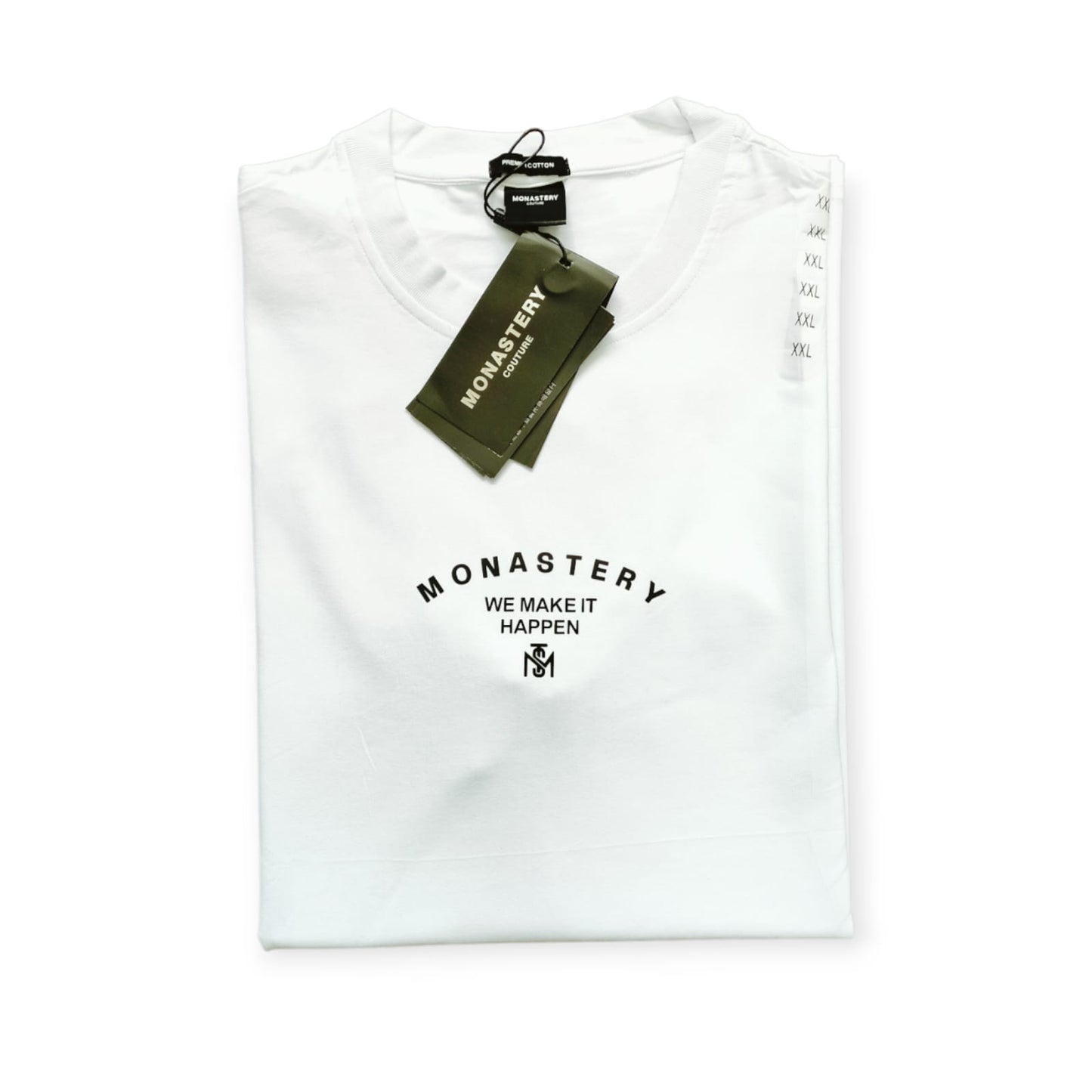 T-SHIRT MONASTERY EDITION WHITE CLASSIC