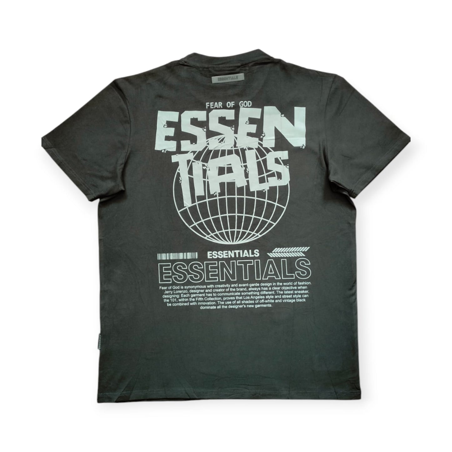 T-SHIRT ESSENTIALS WORLD EDITION BLACK