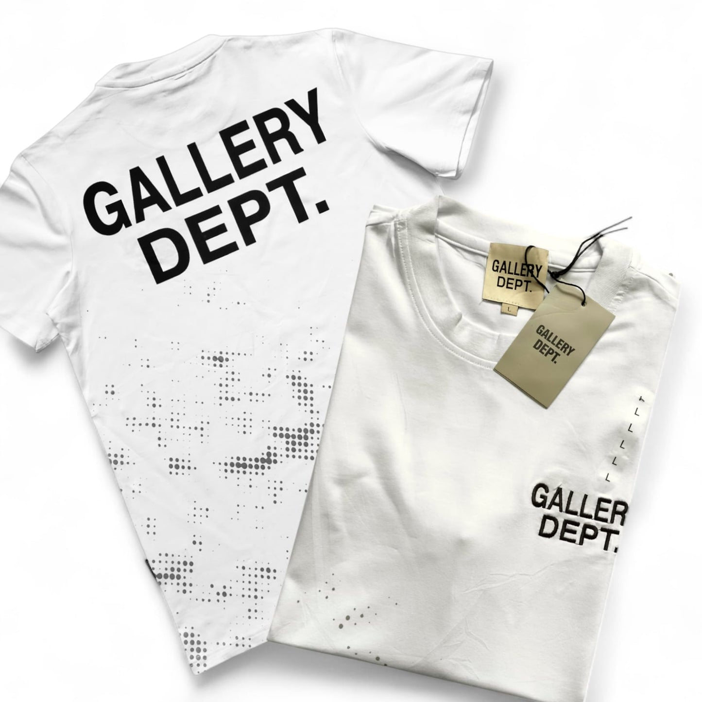 T-SHIRT GALLERY DEPT. WHITE EDITION PLUS