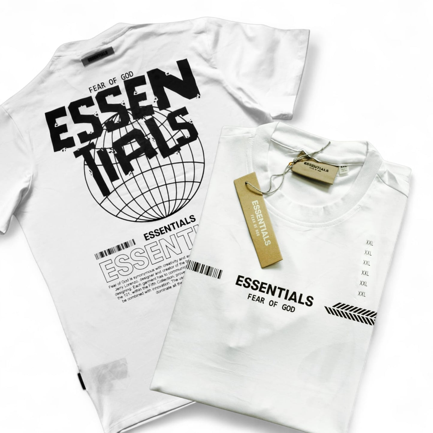 T-SHIRT ESSENTIALS WORLD EDITION WHITE