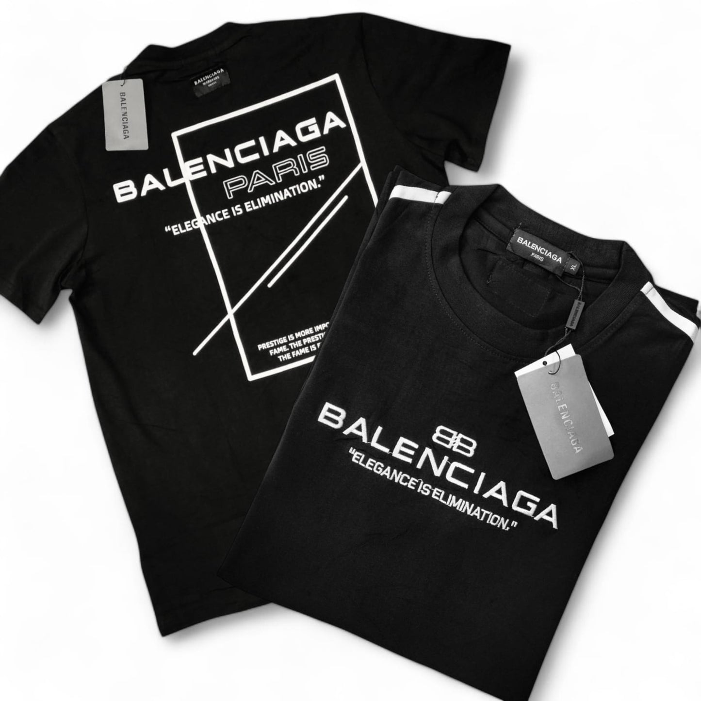 T-SHIRT BALENCIAGA BLACK EDITION PARIS