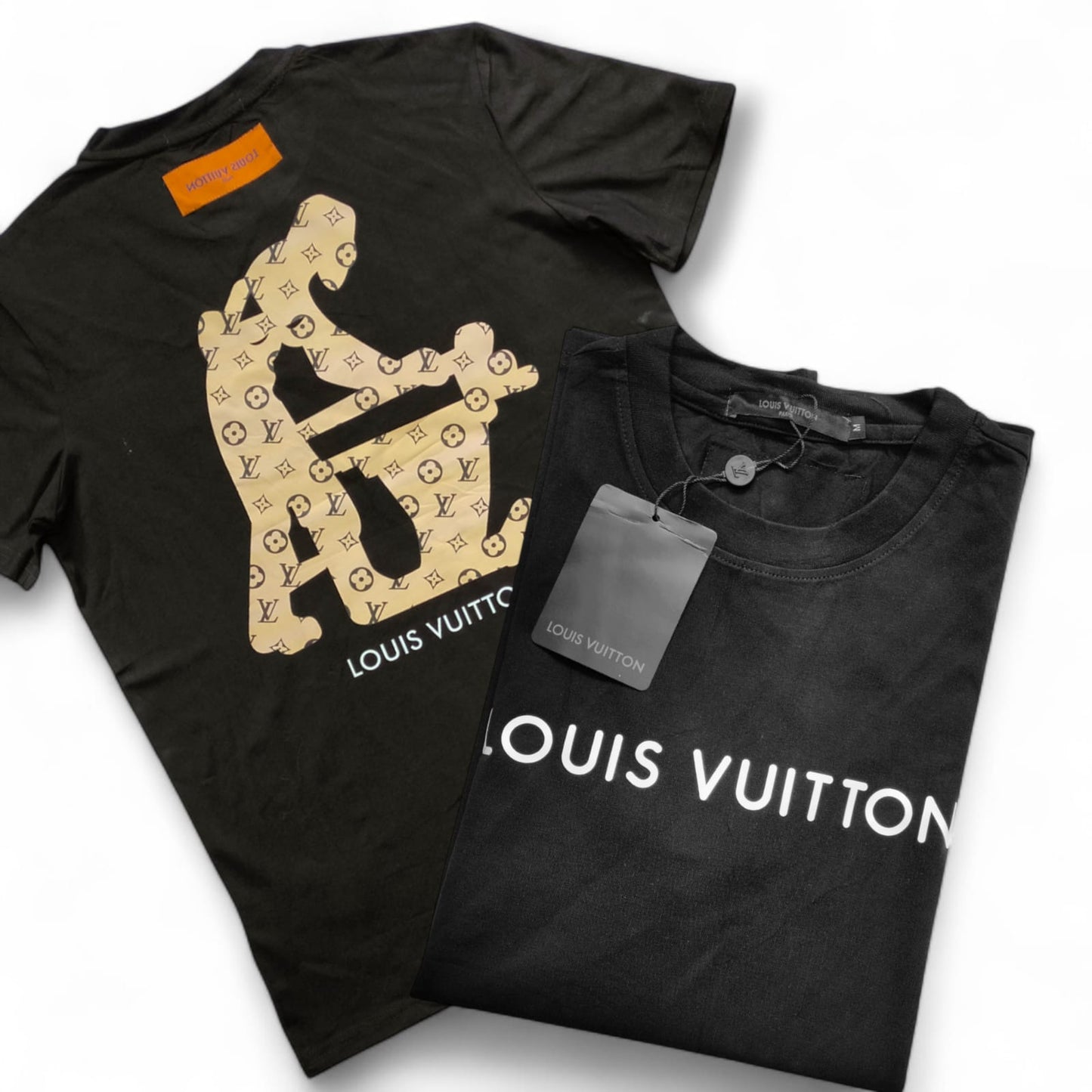 T-SHIRT LOUIS VUITTON BLACK EDITION PLUS