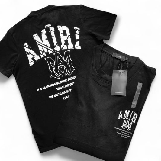 T-SHIRT AMIRI BLACK EDITION AM