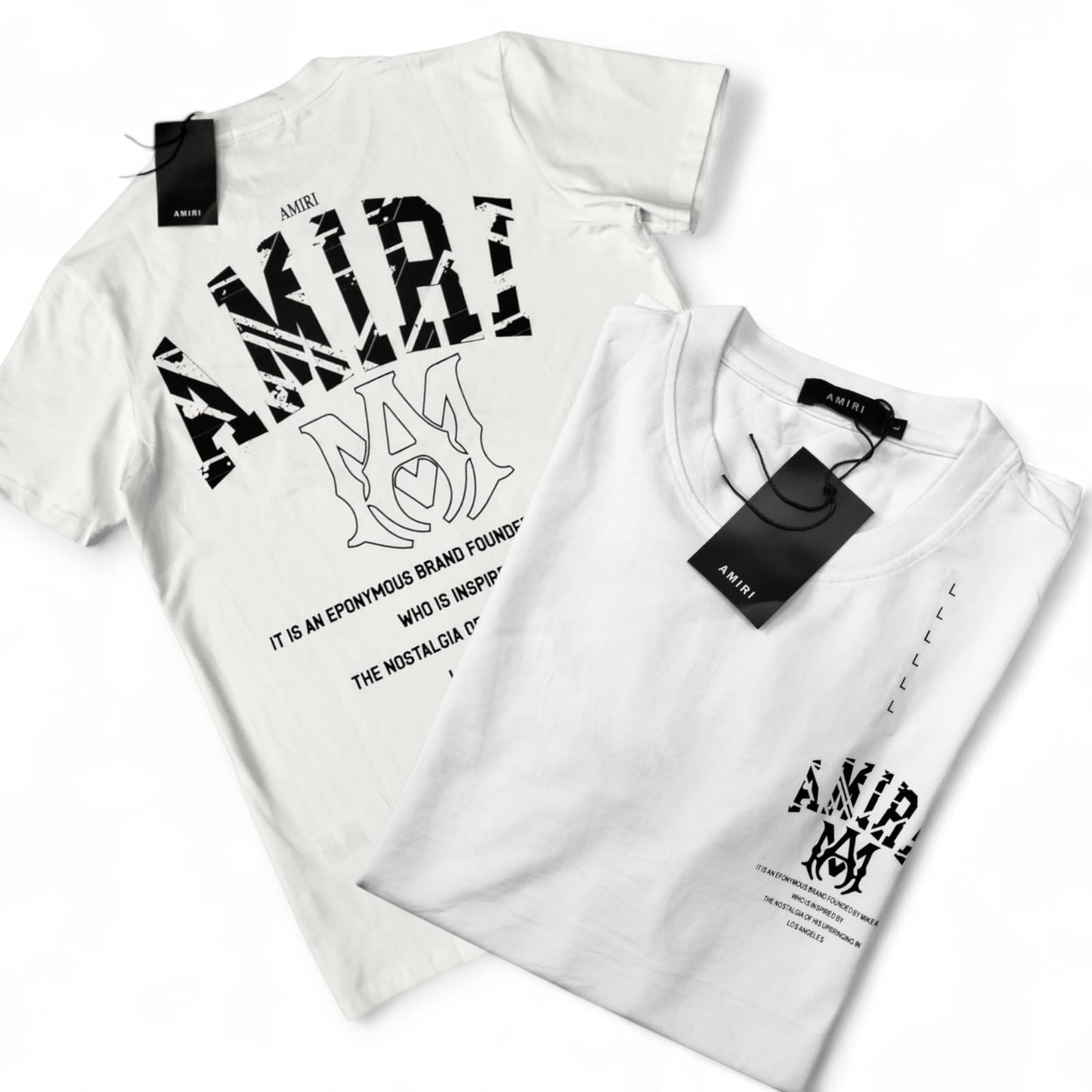 T-SHIRT AMIRI WHITE EDITION