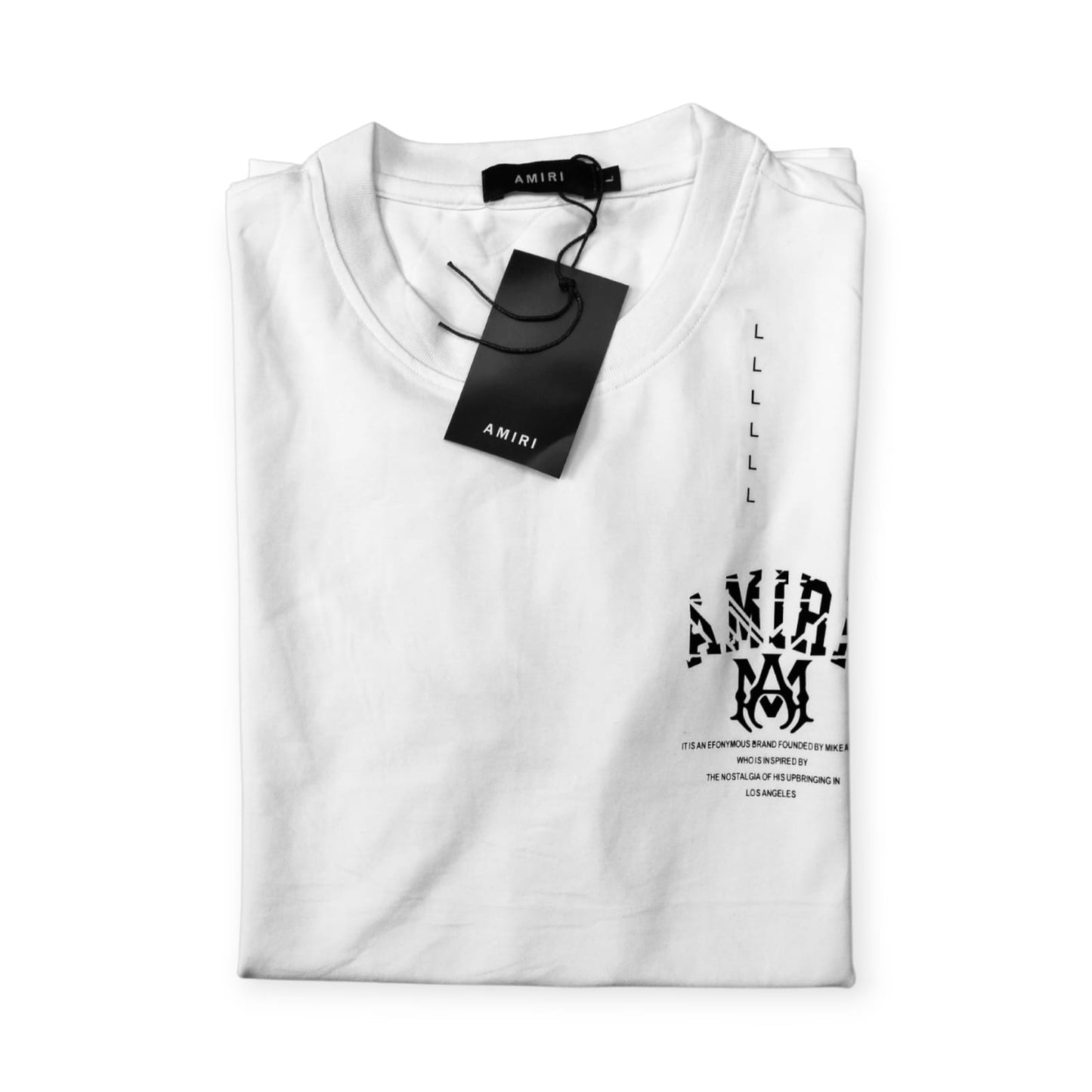 T-SHIRT AMIRI WHITE EDITION